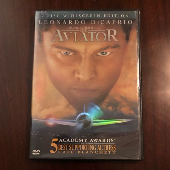 3 for $30 Aviator DVD with‎ Leonardo DiCaprio 2 Disc Wide Screen Edition,… - Picture 4 of 5